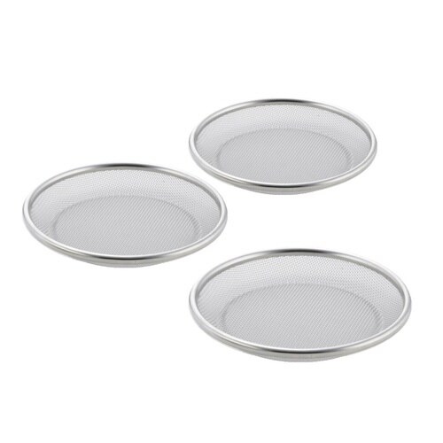 ザル3点セット 16cm ママクック 浅型