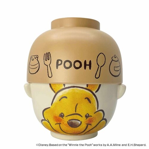 汁椀 茶碗 セット くまのプーさん 水彩タッチ