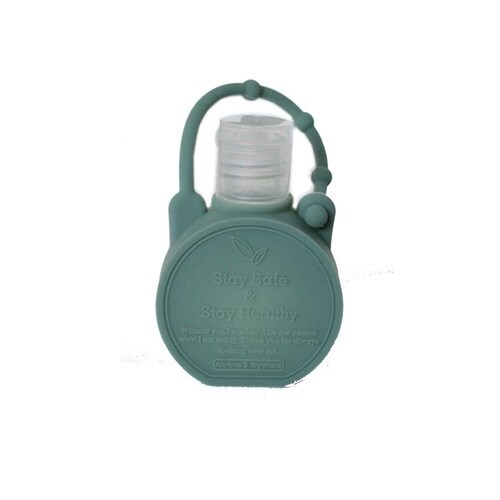 除菌ジェルボトル 30ml ラウンド型 グリーン