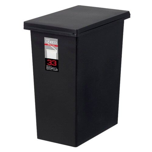 ゴミ箱 33L ユニード オープンペール ブラック