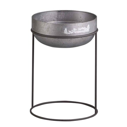 プランター シャルール・ボウルスタンド シルバー