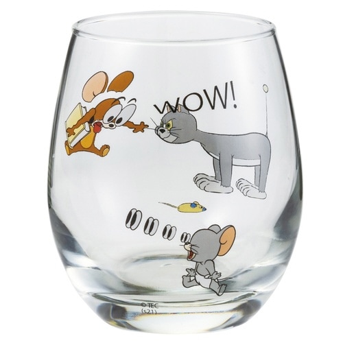 グラス 330ml 3Dグラス トムとジェリー