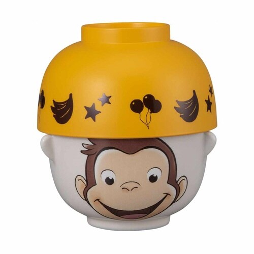 汁椀 茶碗 セット ミニ おさるのジョージ 磁器