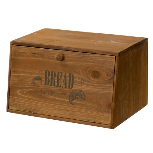 ブレッドケース スラジェ 木製 ブラウン