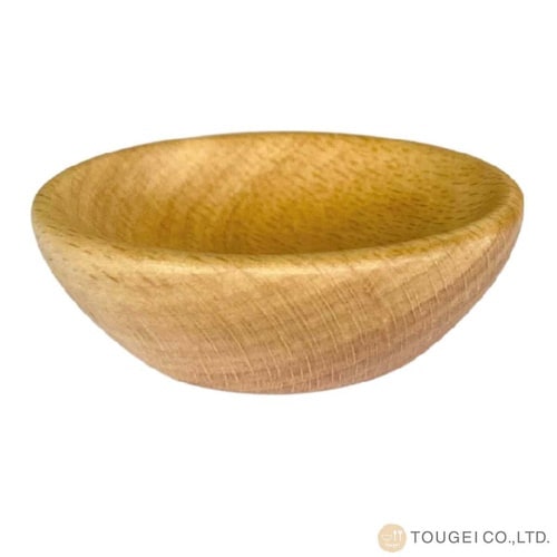 豆皿 5cm 小皿 木製 ビーチ