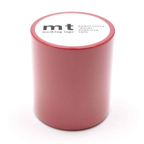 マスキングテープ mt 無地 レッド