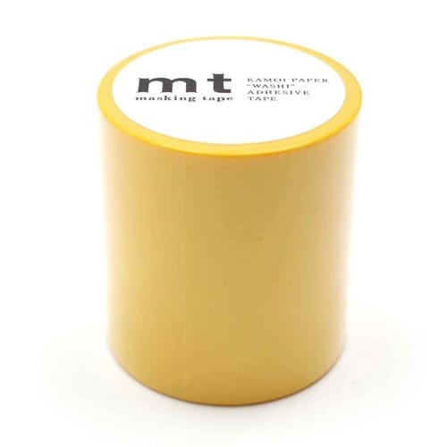 マスキングテープ mt 無地 イエロー
