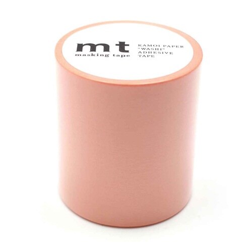 マスキングテープ mt 無地 サーモンピンク
