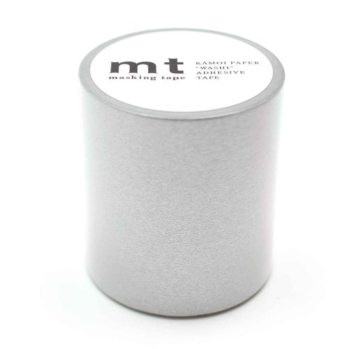 マスキングテープ mt 無地 シルバー