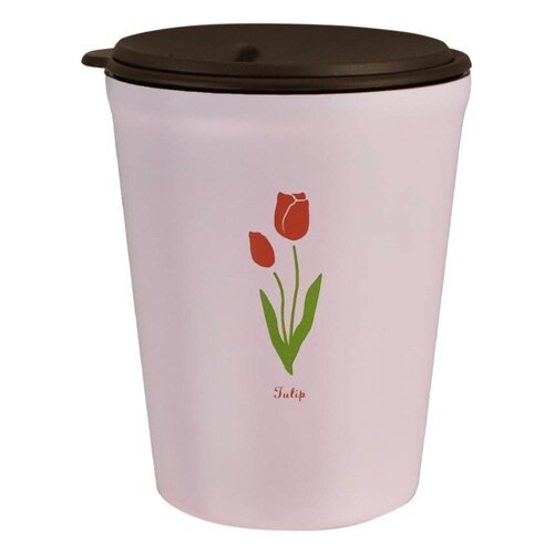 タンブラー 260ml フタ付き チューリップ