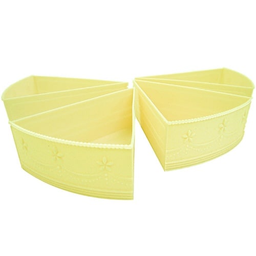 ケーキ型 4個入り 12cm イエロー