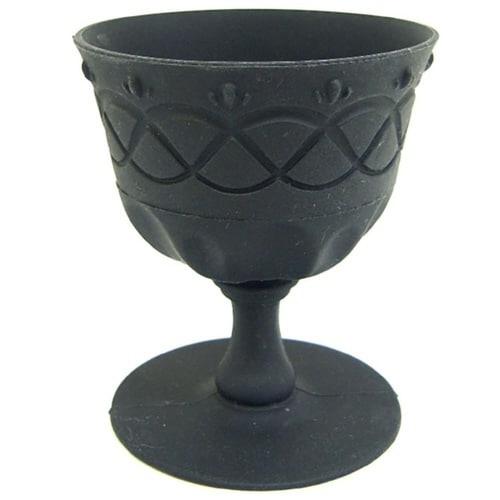 マフィン型 2個入り 6.5cm ブラック