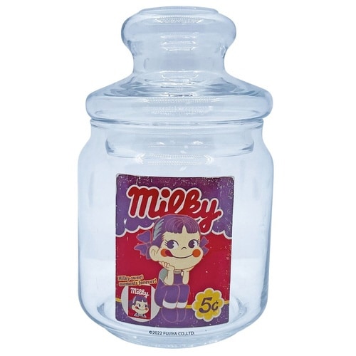 保存容器 500ml キャンディポット ペコちゃん