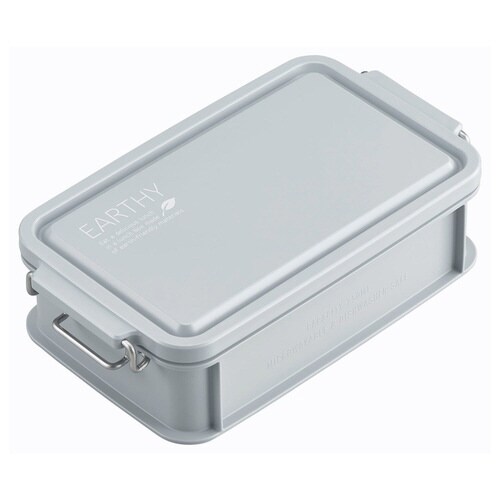 弁当箱 1段 750ml 抗菌 グレー