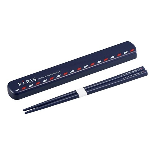箸箱セット 抗菌 箸 19.5cm PARIS