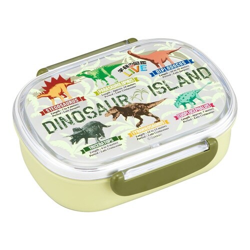 弁当箱 1段 360ml 抗菌 学研の図鑑LIVE