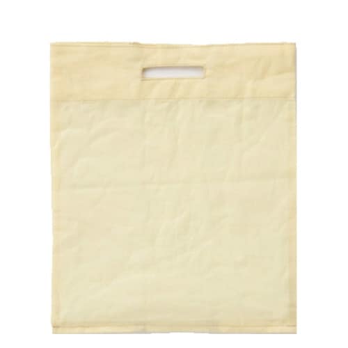 エコバッグ 麻100% マルシェバッグ レモン