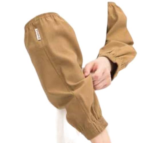 アームカバー 綿100% 無地 ベージュ