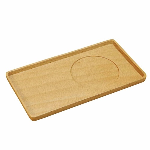 トレー 22cm カフェトレー ビーチ ナチュラル
