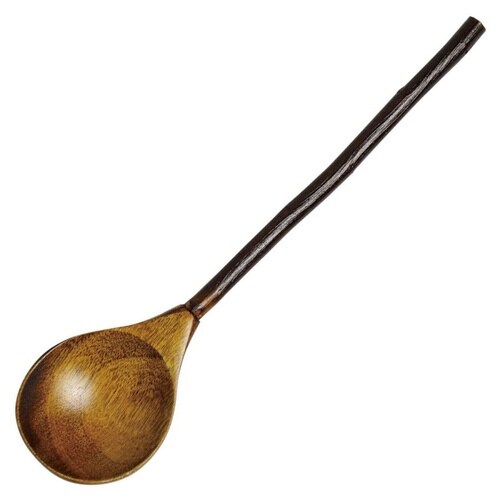 スプーン 19.5cm おかゆスプーン 小枝 桑