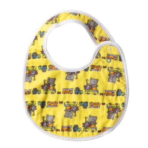 スタイ こぐまちゃん 綿100% 日本製 イエロー