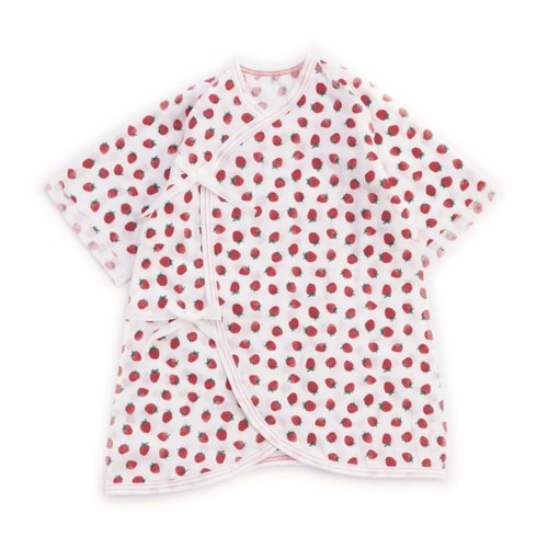 肌着 ベビー 50から60cm コンビ肌着 イチゴ