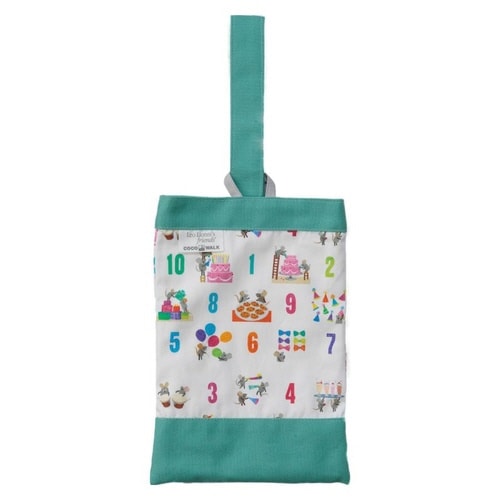 シューズバッグ ネームタグ付 ナンバー