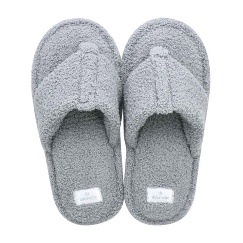 ルームサンダル dimanche グレー