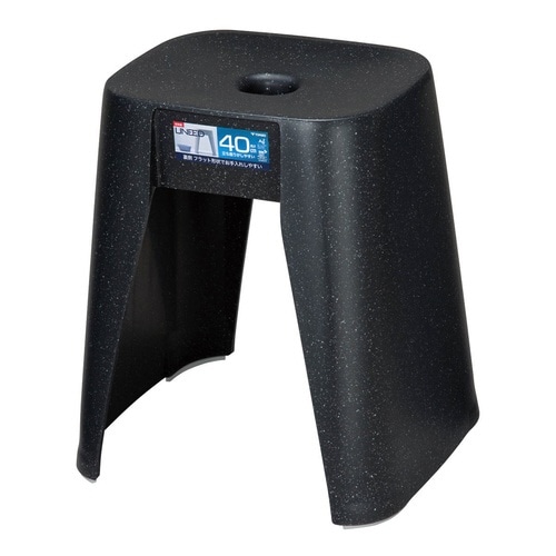 風呂椅子 ユニード 高さ40cm 日本製 ブラック