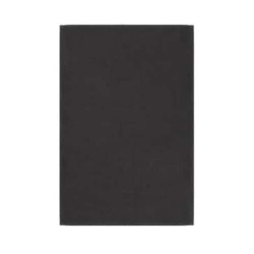 キッチンタオル 麻100% 無地 ブラック