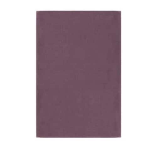 キッチンタオル 麻100% 無地 ディープパープル