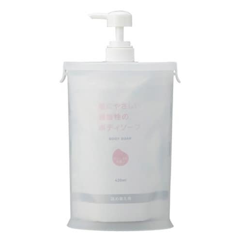 ディスペンサー 詰め替えそのまま ホワイト