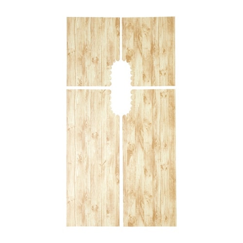 トイレマット 抗菌 トイレ床模様替えシート オーク