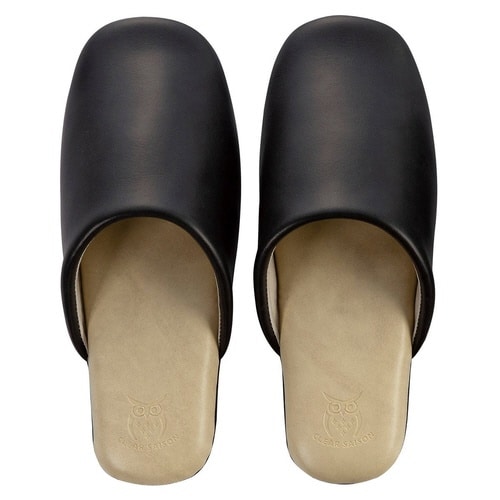 スリッパ バイカラー Lサイズ ブラック