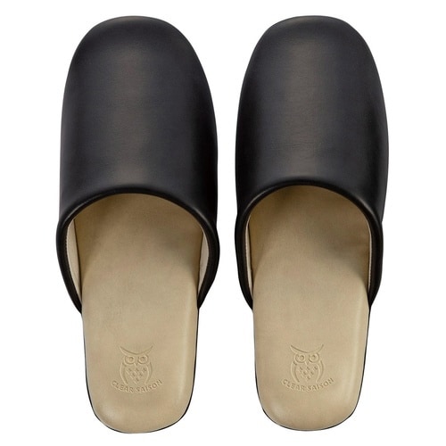 スリッパ バイカラー LLサイズ ブラック