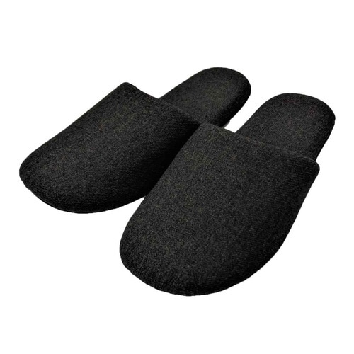 スリッパ サージ LLサイズ ブラック