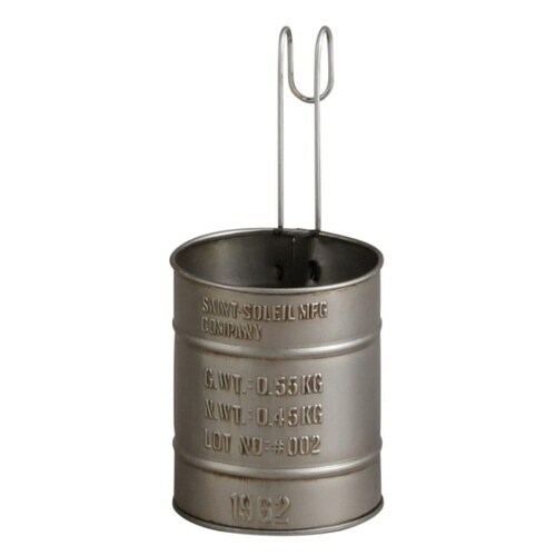 プランター バリル フックポット L メタル