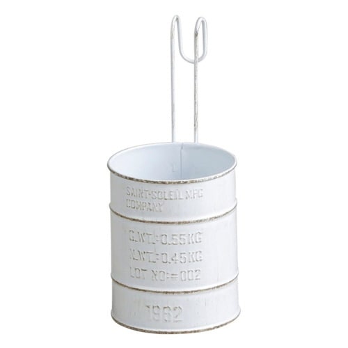 プランター バリル フックポット L ホワイト