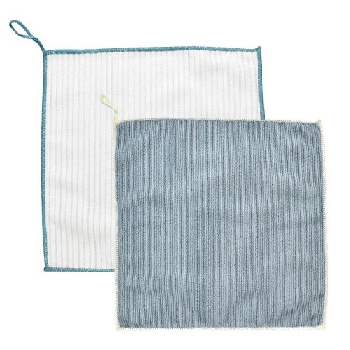 ディッシュクロス 2枚セット ブルー