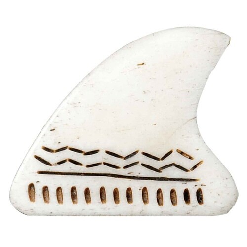 箸置き 4cm BONE フィン ホワイト