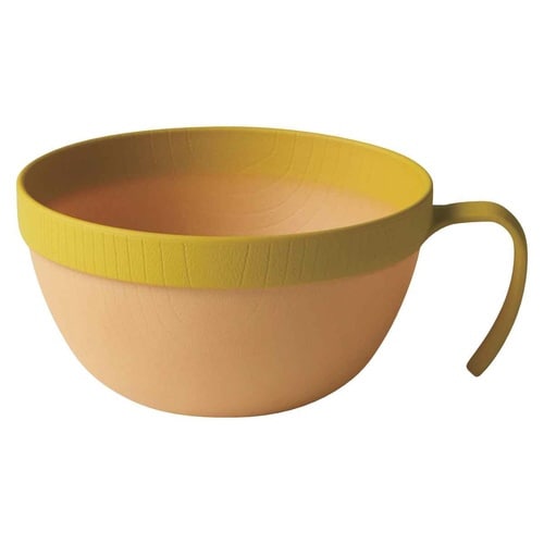 スープカップ 460ml MUSUBI イエロー