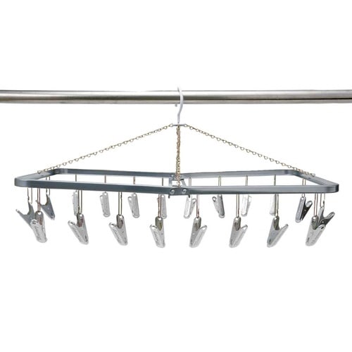 洗濯ハンガー マーキュリー アルミ 20ピンチ