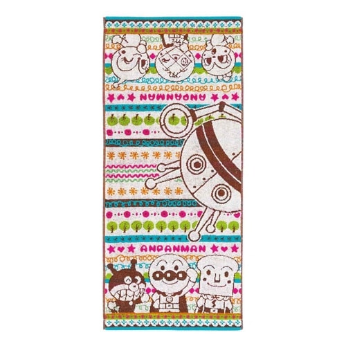 フェイスタオル アンパンマン しましまランド