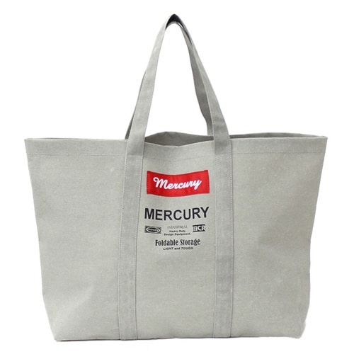 キャンバストートバッグ グレー