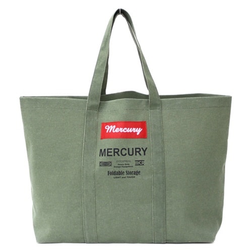 キャンバストートバッグ カーキ