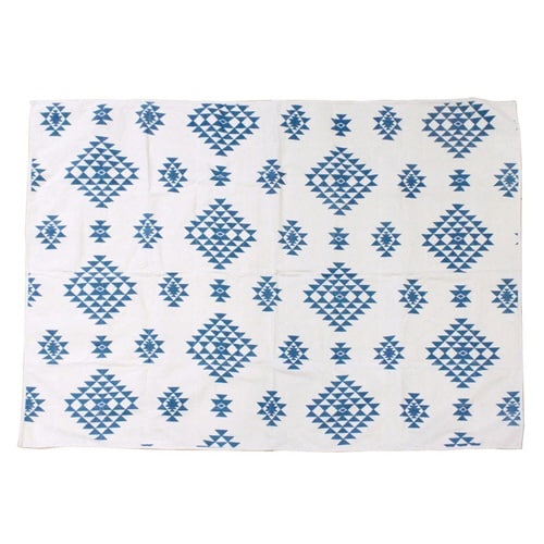 ピクニックシート ネイティブ ブルー