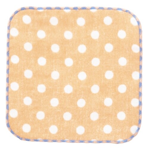 ミニタオル ガーゼミニハンカチ オレンジ