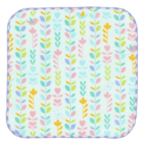 ミニタオル ガーゼミニハンカチ サックス