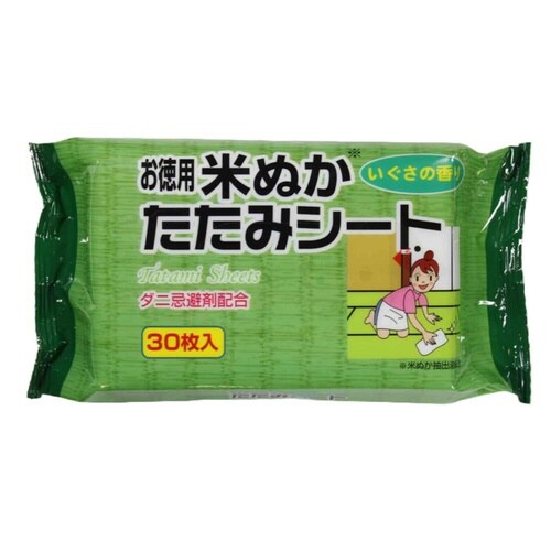 畳ウェットシート 米ぬか 30枚入