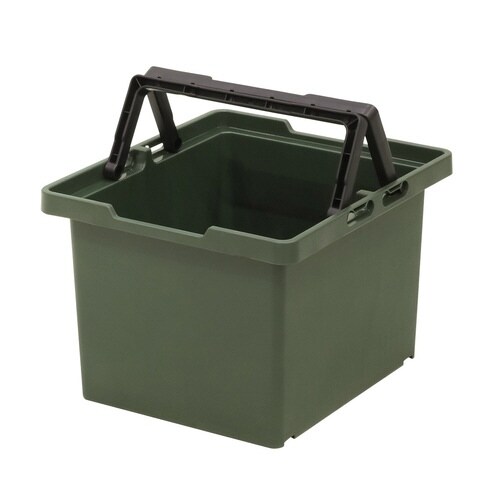収納ボックス セパレートバスケット75 グリーン